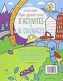 Image de Mon grand livre d'activités et de coloriages