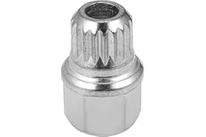 X AUTOHAUX 35/19PT Hollow Car Anti Theft Wheel Lock Lug Nut Screw Removal Key for B-MW