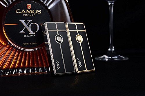 Elektronisches Lichtbogen Feuerzeug X, VVAY Double Arc Lighter, Elektro Feuerzeug Usb , Zigarette Feuerzeug (schwarz) - 7