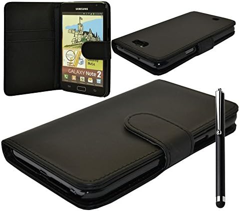 PU Leather Flip Case Shell Cover for Samsung Galaxy Note 2 N7100/N7105