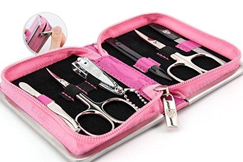 Drei Schwerter | Exklusives 6-teiliges Maniküre – Pediküre – Nagelpflege-Set / Etui | Qualität – Made in Solingen | VERSCHIEDENE DESIGNS (001290) - 3