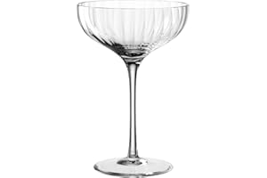 Leonardo Poesia 069169 Lot de 6 flûtes à champagne, passent au lave-vaisselle, hauteur 16 cm, 260 ml, transparents