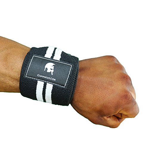 GANNIKUS® Handgelenkbandagen / sicher und schonend MEHR DRÜCKEN / optimiere deine Leistung beim Bankdrücke, Schulterdrücken uvm. / geeignet für ALLE Kraftsportarten