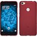 Produktbild PhoneNatic Case für Xiaomi Redmi Note 5A Hülle Silikon rot matt Case