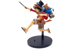 UZSXHJ Pirata Luffy Figura de Anime,Anime Figura Estatua, Modelo de Carácter,Sombrero de Paja Lu-ffy Anime Figuras,Pirata Figuras, PVC Figura de Acción Estatua Juguete Coleccionable