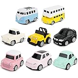 juguetes niños 5 años Cada pack incluye 8 vehículos, escala 1:64.