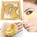 LuckyFine 10 pairs Premium Crystal Collagen Eye Mask Gold Patch Anti Ageing-Wrinkle Bags
