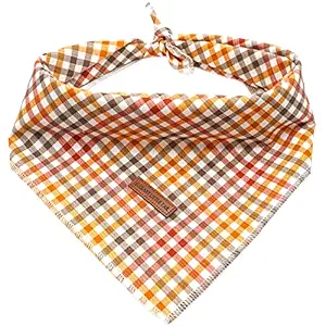 Elegant little tail Dog Bandana for Boy Girl Small Medium Large Dogs, Comfortable Dog Bibs Scarf, Adjustable Square Dog Kerchief