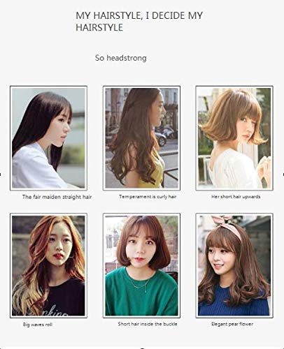 Hair Straightener LCD Display Roll Straight Dual-Use Electric Splint Short Hair Inside Buckle Hair Curler Straightening Plate Perm Gold