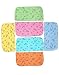 Babeezworld Soft Cotton Baby Napkins- Multicolor, Pack Of 6 Pcs (Size -11X11 Inch, 28Cmx28Cm) RS.199.00