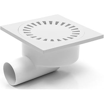 Scarico Pavimento Acciaio Inox Sifone 360° Box Doccia Canaletta Scarico Doccia In Acciaio Inox - Sifone 360° Per Bagno E Piscina Griglia Doccia A Pavimento - Foto 6