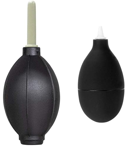 Soffietto Per Pulizia Fotocamera - Pompetta Soffiatore Polvere Per Obiettivi, Sensori E Tastiere - Nero/Blu - Foto 11