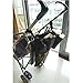 33*35cm Waterproof Multi Function Adjustable Strap Kids Snacks Bottle Tissue Hanging Pouch Pockets Pram Hanging Pallet Pushchair Buggies Stroller Caddy Handlebar Organizer Mesh Storage Bag (Black)