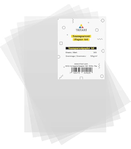 SCHOELLERSHAMMER BLOK TRANSPARANTPAPIER A4 80/85 GRAMS | Van Beek Art Supplies