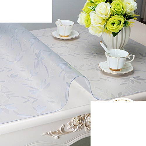 Preisvergleich Produktbild PVC Weiche Glas Tischdecke / Wasserdicht,Anti-hot,Wegwaschen,Trans... Tabellen Couchtisch Pad / Tischplatte Aus Kristallplatte-F 80x140cm(31x55inch)