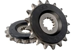 JT SPROCKETS JT JTF520.17RB Pignone Silenziato 17 Denti Passo 525 Gommato - Diam.Int. 21.7/25