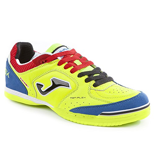 Joma Top Flex 711 Fluor Indoor - Scarpe Calcetto Uomo - Men's Futsal Shoes - Size ( EU 43.5 - CM 28.5 - UK 9 )