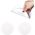 NHQZ Lot De 4 Protections De Drain En Silicone - Filtre Évier Avec Ventouse Anti-Cheveux Pour Baignoire, Douche Et Cuisine