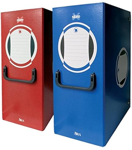 Cartella Porta Documenti Sei Rota Dorso 20 Cm Blu - Per Progetti E Documenti, Con Maniglia E Chiusura A Lembi - Foto 10