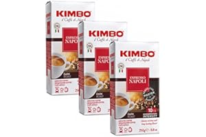 Kimbo Espresso Napoli, 250g gemahlen, 3er Pack