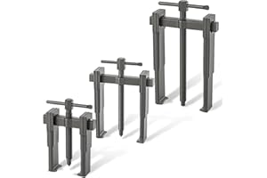 ‎VRIETINA Vrietina 3 Stück Zweibacken Lagerabzieher Satz 3" 4" 6" 20-85mm, 2 Arme Kugellager Abzieher Zahnradlager, Spezielle Dünne Klauen Polradabzieher Innen Außen Auszieher Werkzeug, zum Radabbau, 1-3 Tons