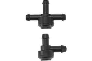 MICJLLT 2 Pcs Car Windscreen Washer Jets,Windshield Washer Jets Compatible with Volvo C30 C70 S40 S60 S80 V50 XC60 XC70 XC90,ABS Car Windscreen Washer Check Valve Replacement for 9178897,31391513