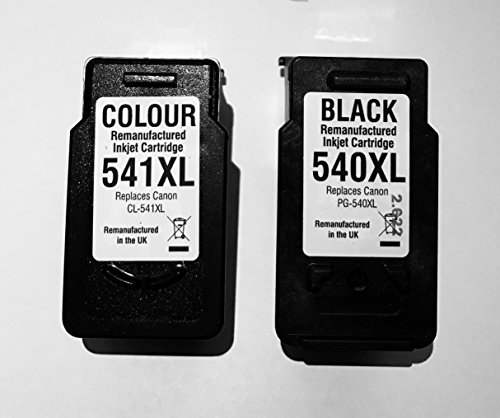 2 Tinten kompatibel zu Canon PG-540XL / CL-541XL MX515