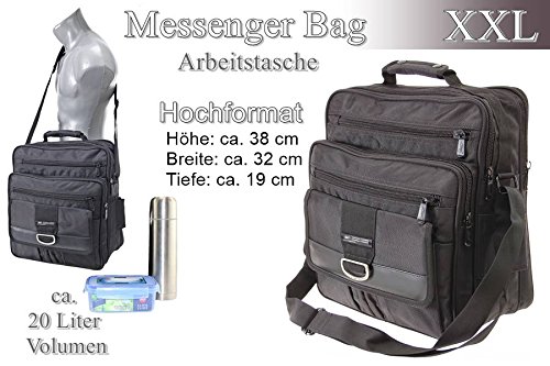 AKTIONSWARE SONDERPOSTEN Arbeitstasche Schultertasche Flugbegleiter Umh
ngetasche Business Messenger Bag Tasche