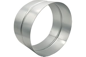 I-sells Metal Ducting Connector 200mm / 8 inch Female Coupling
