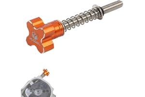 Heigoal Motorrad Kraftstoff-Leerlaufdrehzahl-Einstellschraube Für KTM 250 300XCW EXC TPi Gas Gas 250 300 EC EX-Orange