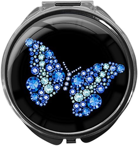 Pillbox / round / Model Leony / Butterfly
