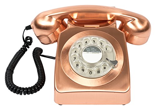 Preisvergleich Produktbild GPO 746ROTARYBRO klassieke telefoon brons