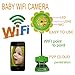 GIZGA® Sunflower HD WiFi Wireless Digital Audio Baby Monitor Baby Security Camera Support Night Vision ,Baby Care Connect from IPhone, iPad, iPod, Android Phones & Tablets, Microsoft Devices, Symbian Devices Best for Parents