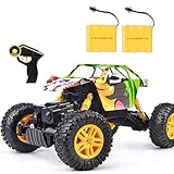 MaxTronic Coche RC 4x4 Radiocontrol 1:18 Juguete de Control Remoto 2.4Ghz 4WD RC