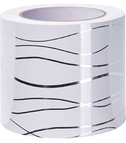 Bordi Greche Adesivi Per Pareti Dostear - Striscia Decorativa Verde Giada, 5 Cm X 500 Cm, PVC Impermeabile - Foto 2