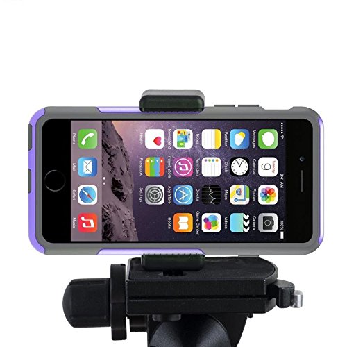 FotoFo Universale Smartphone Stativ Adapter Handy Halterung Handy Selfie Stick Clip Halter Montageadapter fÃ¼r Einbeinstativ/Dreibeinstativ Stativ-Halterung fÃ¼r iPhone und andere Smartphones