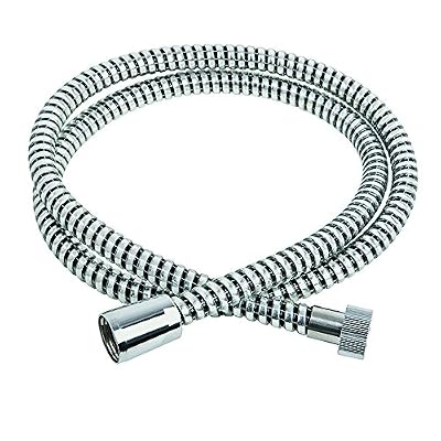 Bath & More 150012468 Flexible de douche chromé 1/2’’ x 1 m