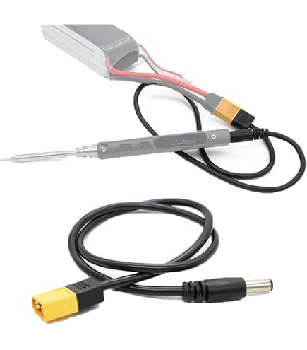 BLUETTI Cavo RV da 12 V/30 A, spina Aviation su cavo XT60 e cavo XT60 su SPC45 (spina Anderson), compatibile con BLUETTI Power station portatile AC200MAX