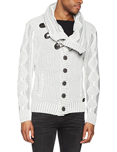 LEIF NELSON Men's Cardigan Jacket Hoodie Pullover Hoodie Sweat Jacket Rope  LN5065