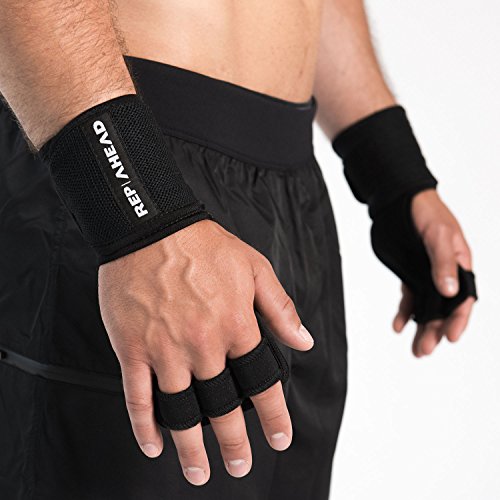 REP AHEAD WODSTERS – Der Handschutz für starke Workouts inkl. Handgelenkbandage für Cross Training, Functional Fitness, Freeletics, Calisthenics und Turnen - 4