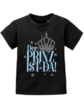 Mikalino Baby / Kinder T-Shirt Der Prinz ist da! kurzarm