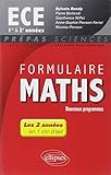 Formulaire Maths ECE 1re et 2e Années En 1 Clin d'Oeil Programme 2014
