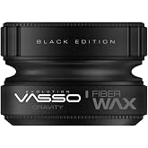 VASSO Black Edition Fiber Wax | Orta ve İnce Telli Sa&ccedil;lar | Gravity 150 ml