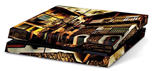 Preisvergleich Produktbild Narrow street Hochwertiger Sony PS4 Playstation-Aufkleber / Sticker aus Vinyl
