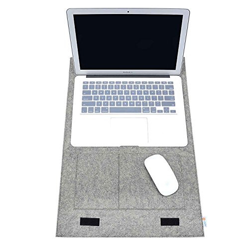 Te-Rich-13 „Macbook Air / 13“ Macbook Pro Retina Display / 12.9 „iPad Pro / 13,3“ Macbook Air / 13,3 „Macbook Pro Retina Display Filz Sleeve Abdeckungs-Fall Trage-Schutz-Beutel-Umschlag gepasst die meisten 11-Zoll-Ultrabooks und Laptops - 7