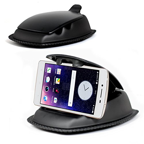 Preisvergleich Produktbild Navitech schwarz Armaturenbrett Selbstklebende Halterung / Montierung für das Oppo R1x