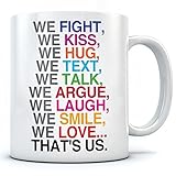 Ramposh Love You Husband Printed Ceramic Coffee Mug for Husband, Dear, Birthday and Anniversary Gift