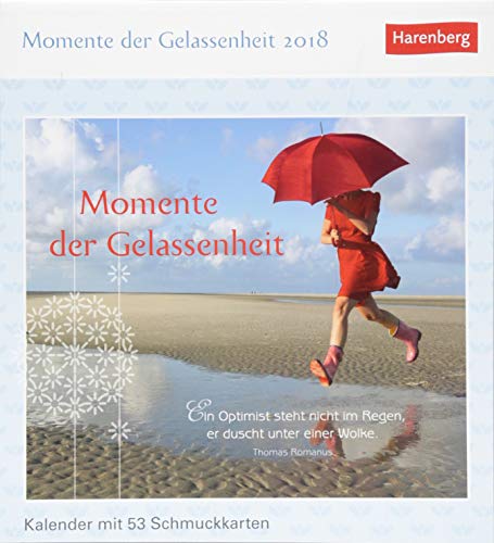 Momente der Gelassenheit - Kalender 2018: Kalender mit 53 Postkarten
