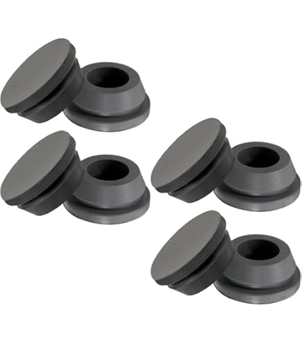 8 Tappi Di Scarico Per Condizionatore - Gomma Per Fori Rotondi Unità Esterna - Foto 11