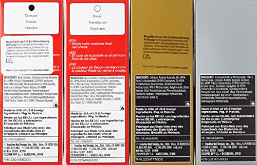 CND Shellac Cream Puff plus Negligee plus Top Coat plus Base Coat 7.3 ml, 1er Pack (1 x 29 ml) - 5